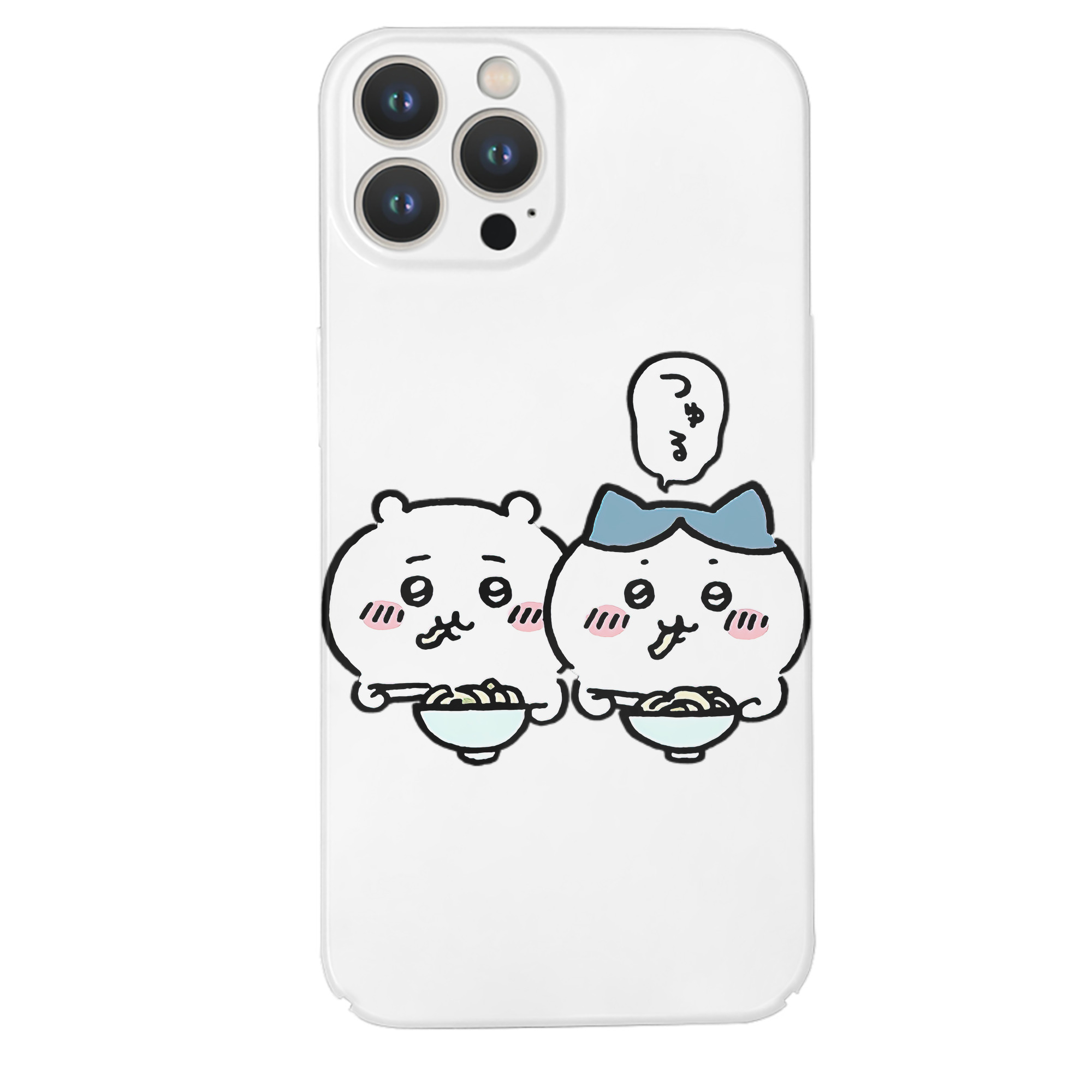 （画像用） ちいかわ ハチワレ Chii-kawa hachiware 【iPhone 14シリーズ対応】ハードケース